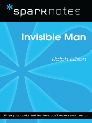 cover image of Invisible Man (SparkNotes Literature Guide)